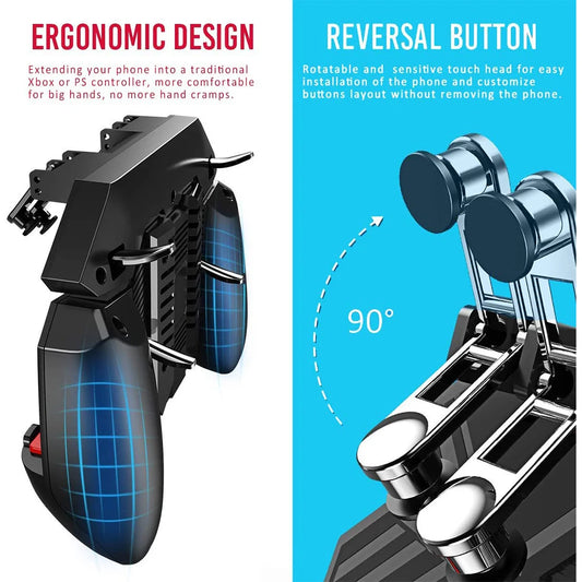 ذراع تحكم AK77 ببجي للأيفون والأندرويد