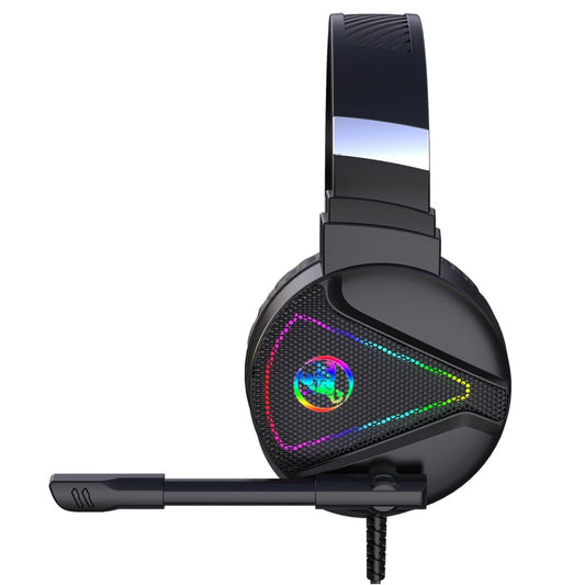 سماعة HG50 Pro للألعاب مع مايك وإضاءة RGB