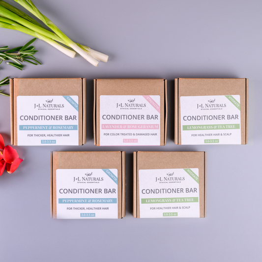 مجموعة بلسم صلب خالي من الكبريتات (5 قطع)